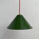 Lot 3 old industrial conical suspensions emaillees 25 cm