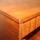 Teak and zebrano sideboard