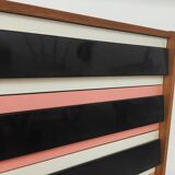 Commode U 453 pink by Jiri Jiroutek for Interier Praha 1961