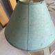 Lampe boule en bois années 70