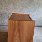 Vintage pine bedside table