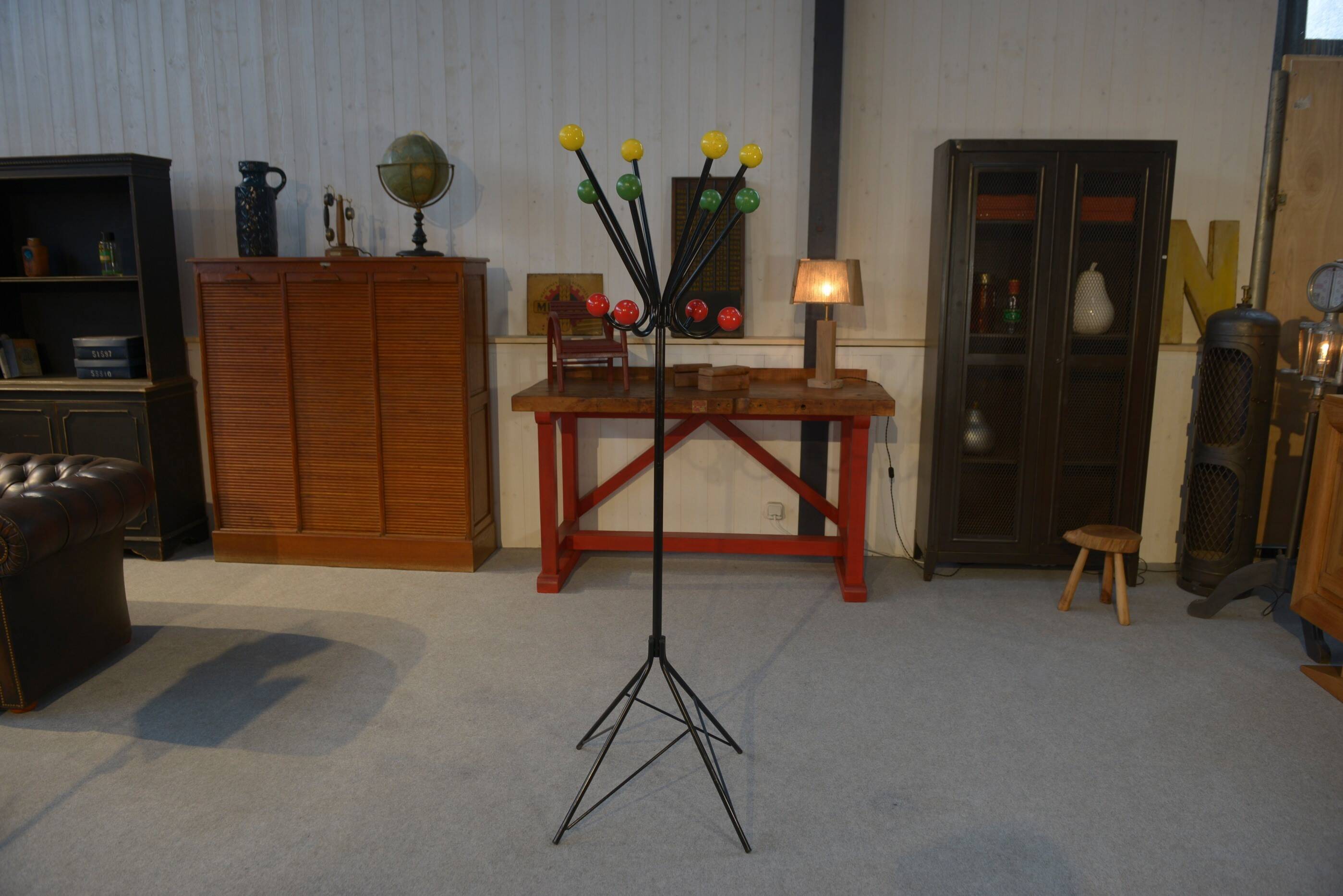 1960s designer coat rack