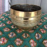 Cache pot en cuivre