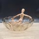 Amber salad bowl, Manage glass