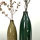 Duo of terracotta vases