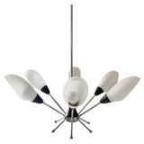 Vintage Sputnik chandelier, Attributed to Stilnovo, Italy 1960 's