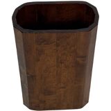 Porte-parapluies vintage en bois, design minimaliste des années 1960