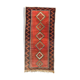 Tapis ancien Maroc tribal 156x330 cm