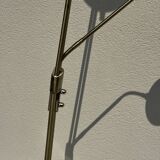 Lampadaire doré à liseuse led