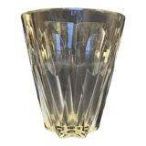 Carved crystal vase from Saint Louis