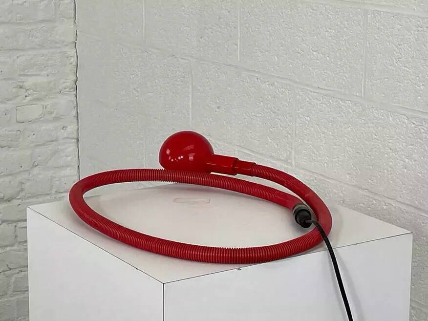 1970s snake lamp by Isao Hosoé model Hebi