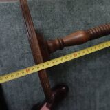 Gueridon, turned wooden side table