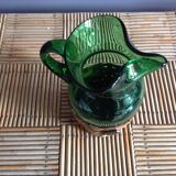 Vintage green pitcher