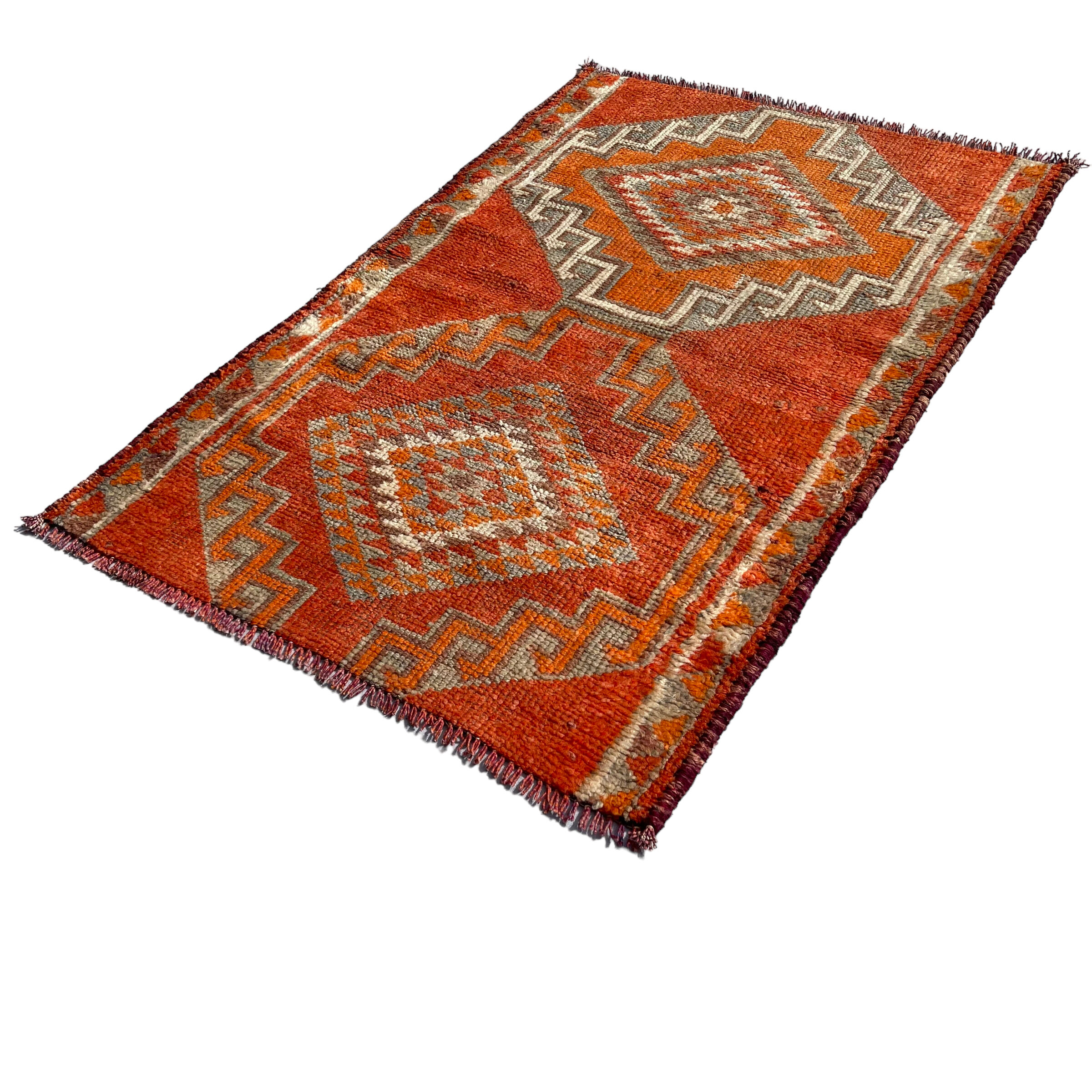 Vintage kurdish herki rug