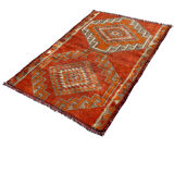 Vintage kurdish herki rug