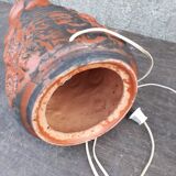 Ceramic floor lamp from the 70 made by Carstens (Germany)