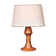 Sculptural Anthroposophical Wooden Table Lamp. 1970s