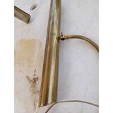 2 brass picture lamps