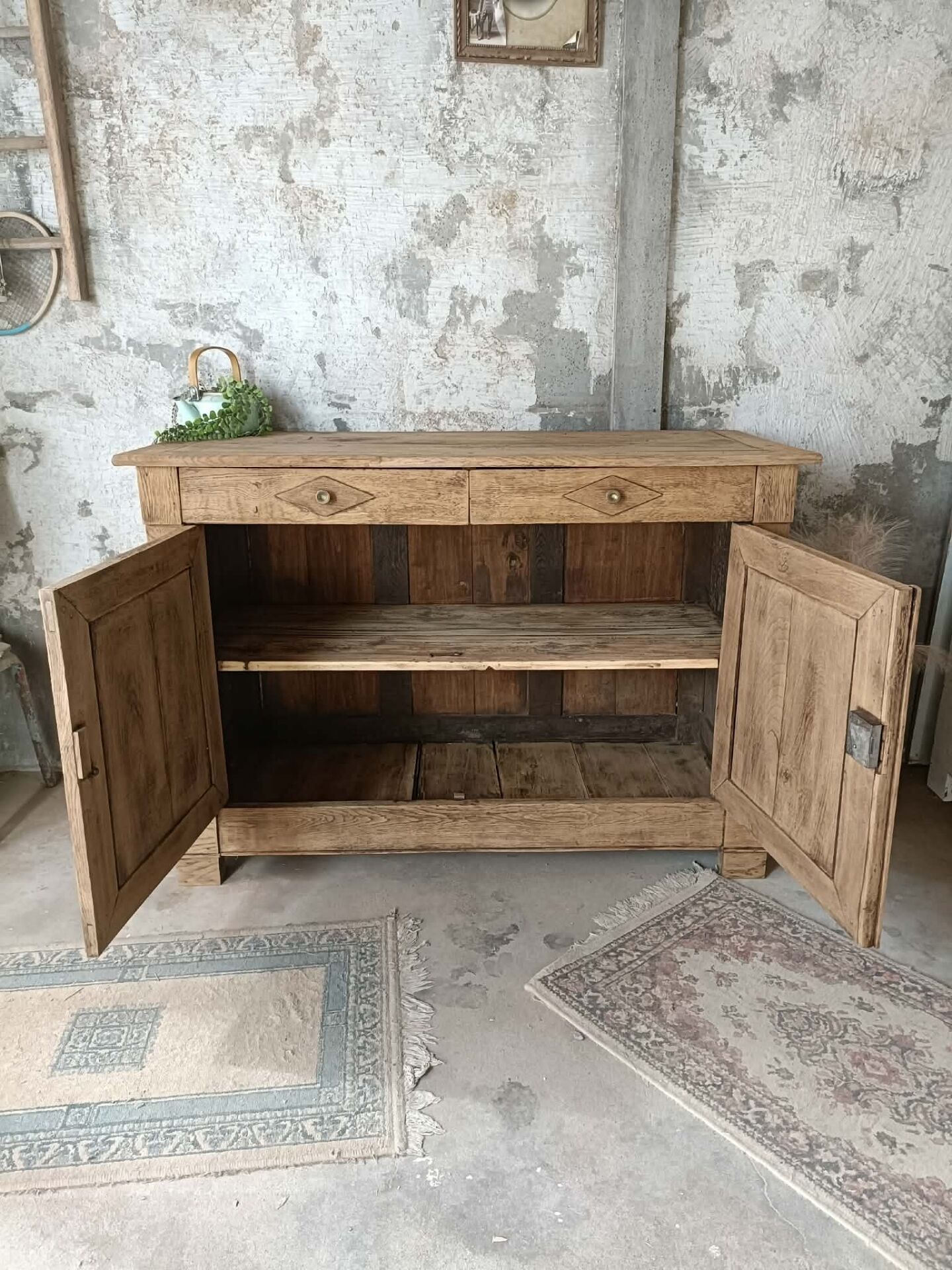 Wooden sideboard