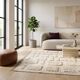 White Berber rug size 1.5/2.5 m