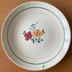 6 old earthenware dessert plates from Saint-Amand (North)