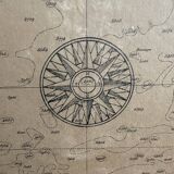 Planisphere of the naval hydrographic service