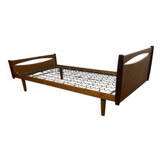 Vintage 1-seater bed from the 50s
