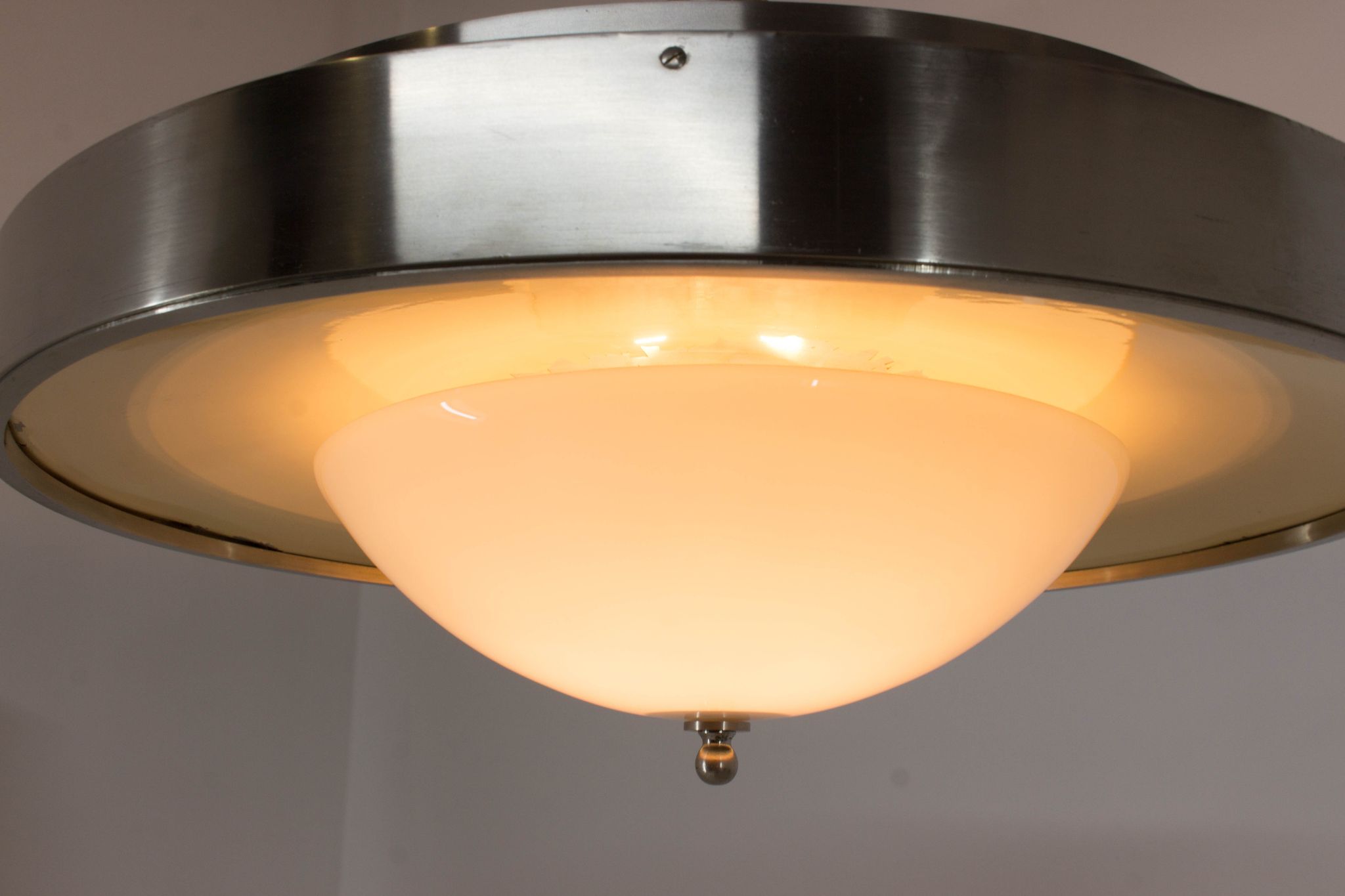 Ultra Rare Large Bauhaus Chandelier by Franta Anyz, 1930s
