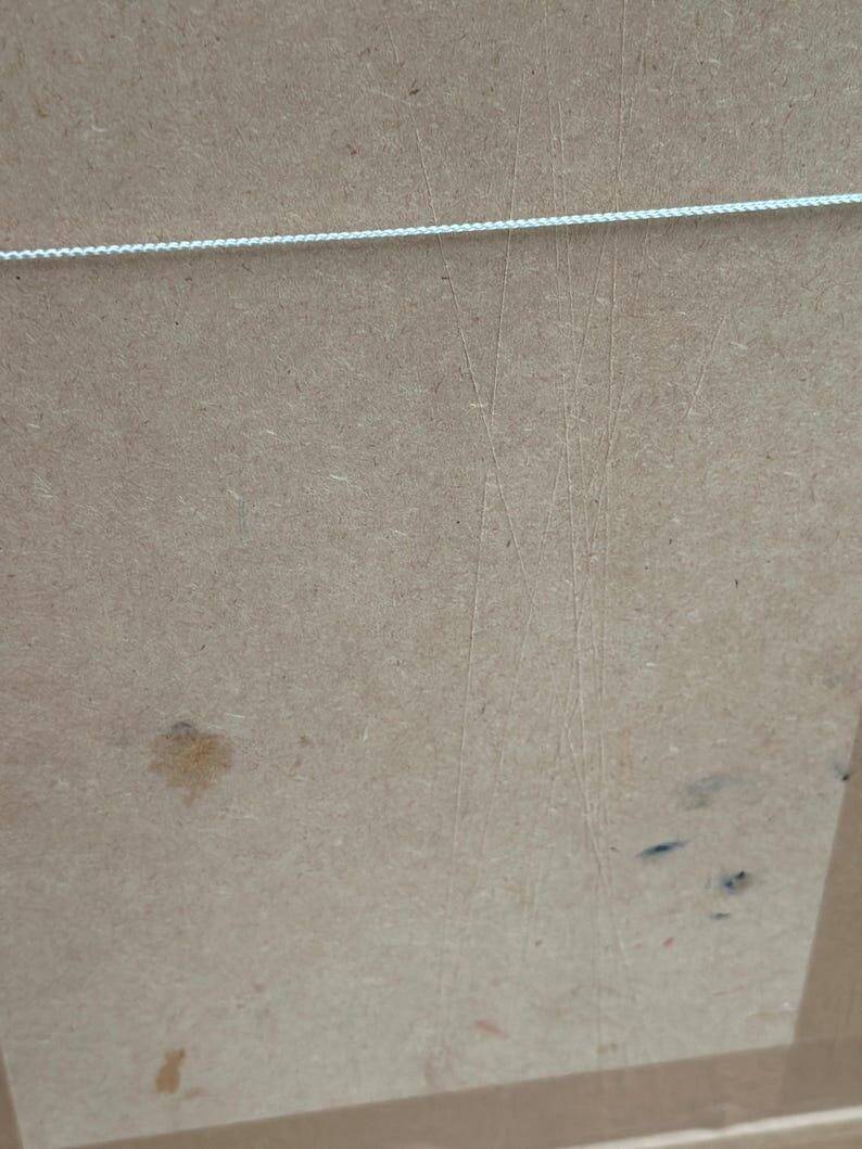 Huile sur panneau suédoise du milieu du siècle – « Femme » par un artiste inconnu