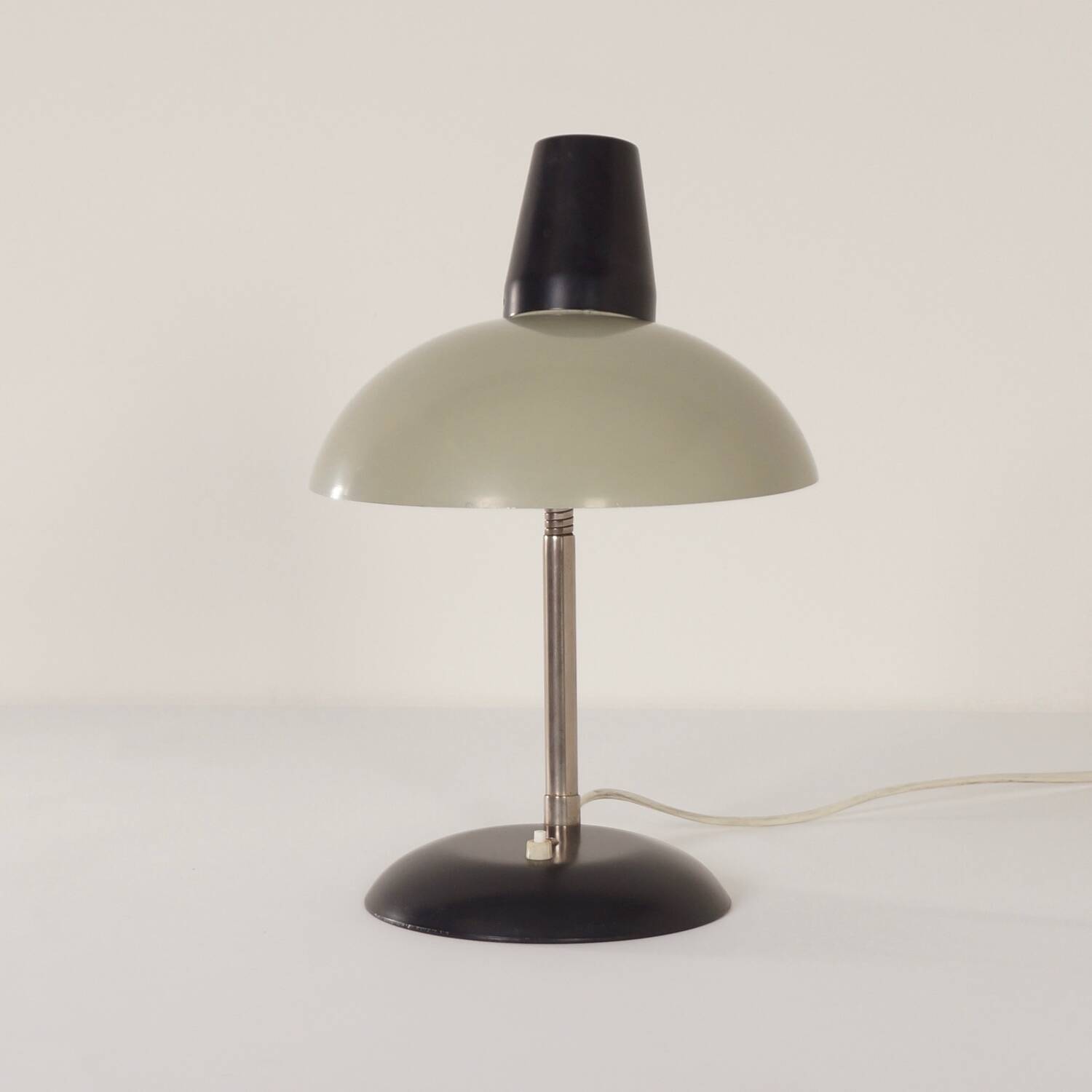 Desk lamp model 50 by karl lang for sis-licht, 1960s | stony grey