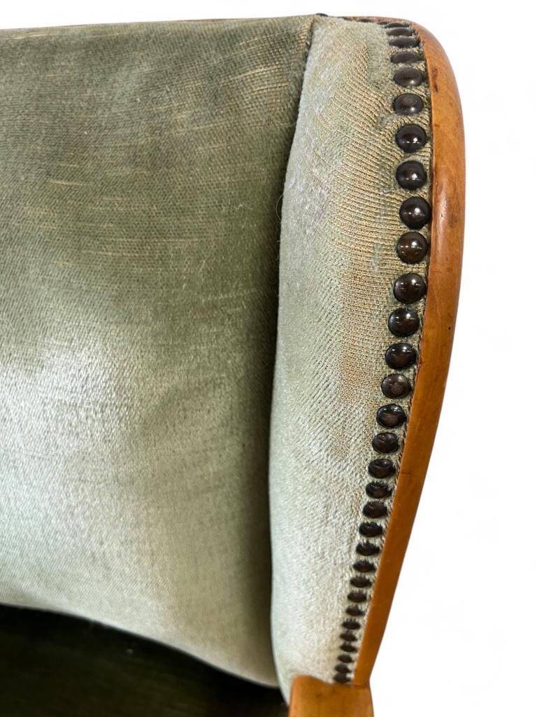 Vintage armchair / single-seater armchair / club armchair knoll antimott