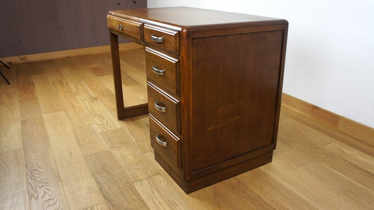 Art Deco period oak desk 1930/1940