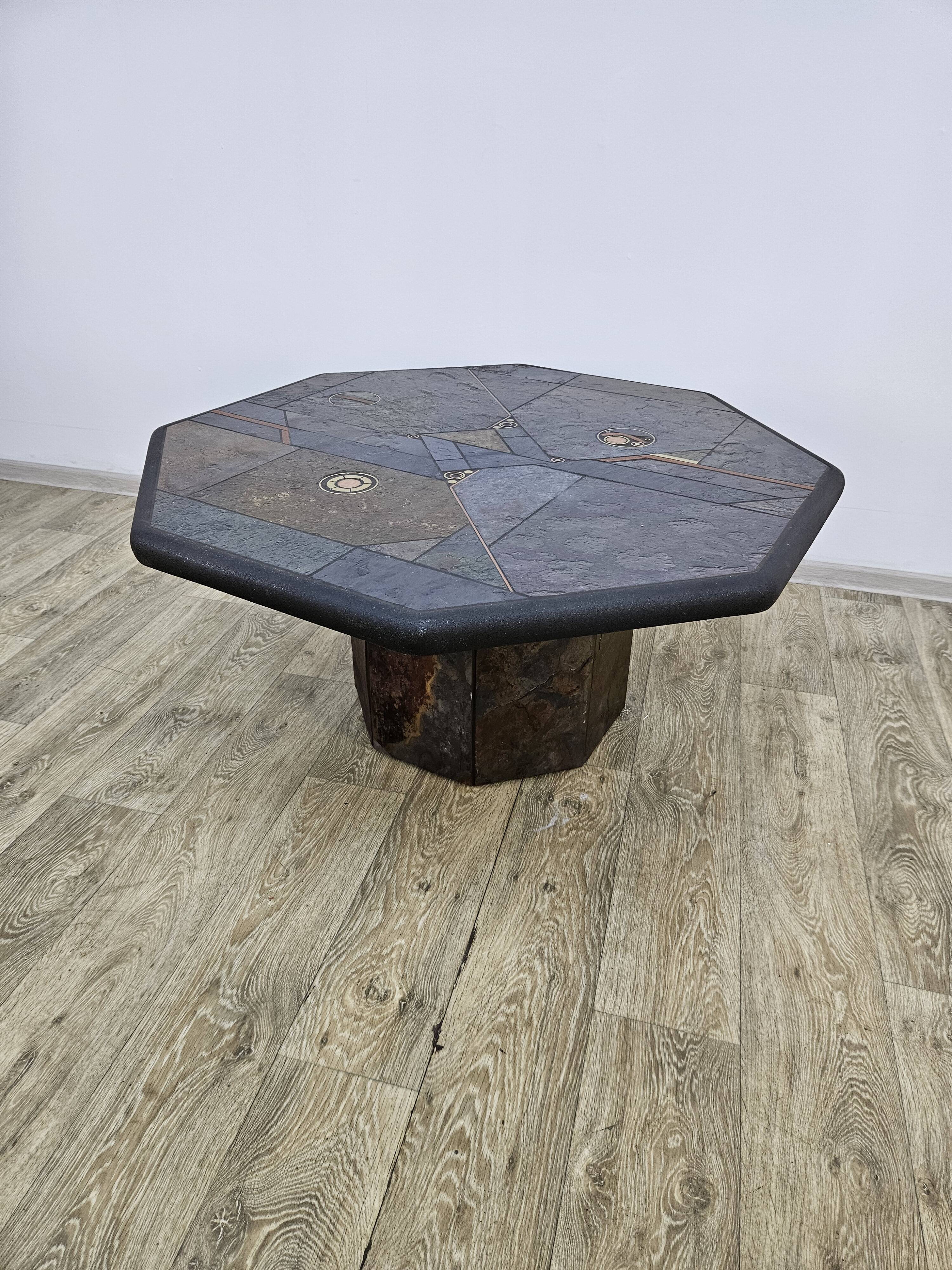 Coffee table, designed by Paul Kingma, Netherlands, 1980s.