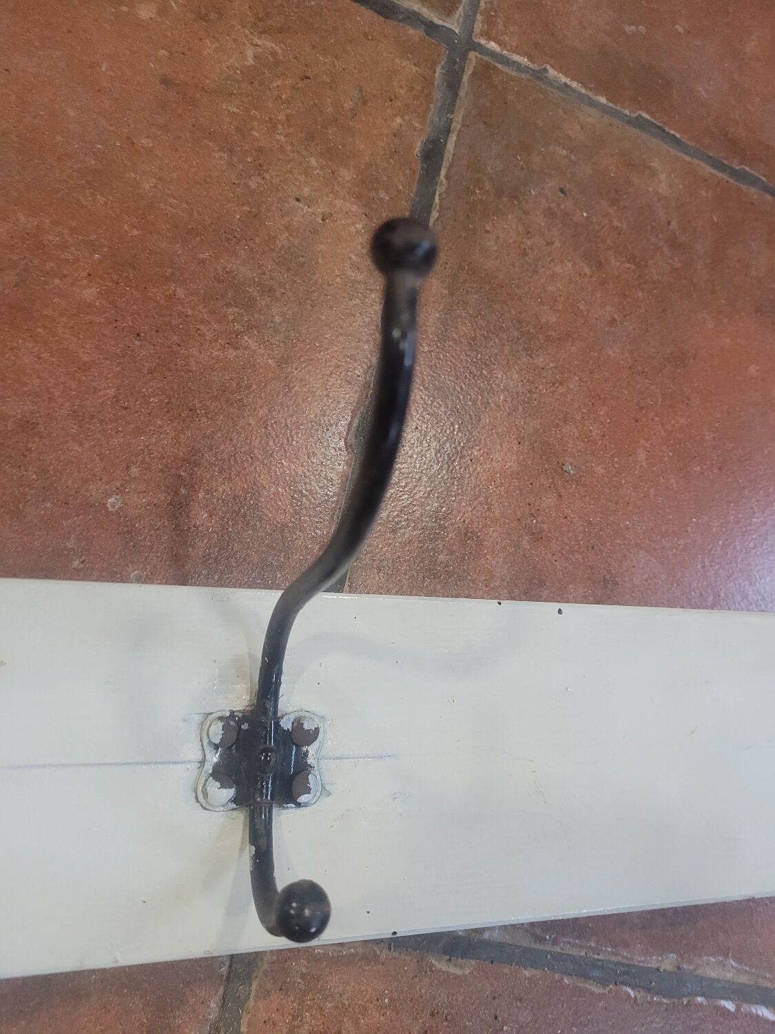 Wall coat rack 6 hooks