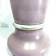 Pair of pink opaline vases