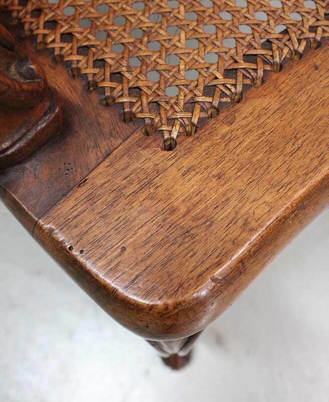 Louis XV style armchair, late 19th century