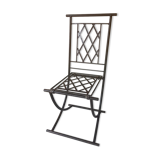 Folding chair antique handmade ironwork