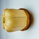 “Cocoon” wall lamp, resin and pine, Italy, 1970