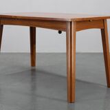 Table à manger extensible en chêne des années 1960, Allemagne