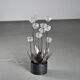 Sculptural floral lamp by Royal Copenhagen, Denmark, circa 1960.
