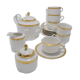 Coffee or tea set in German porcelain