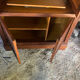 Cherry wood tv stand 1 m50 high by 1m wide