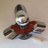 Lamp flower Raak chrome 1970