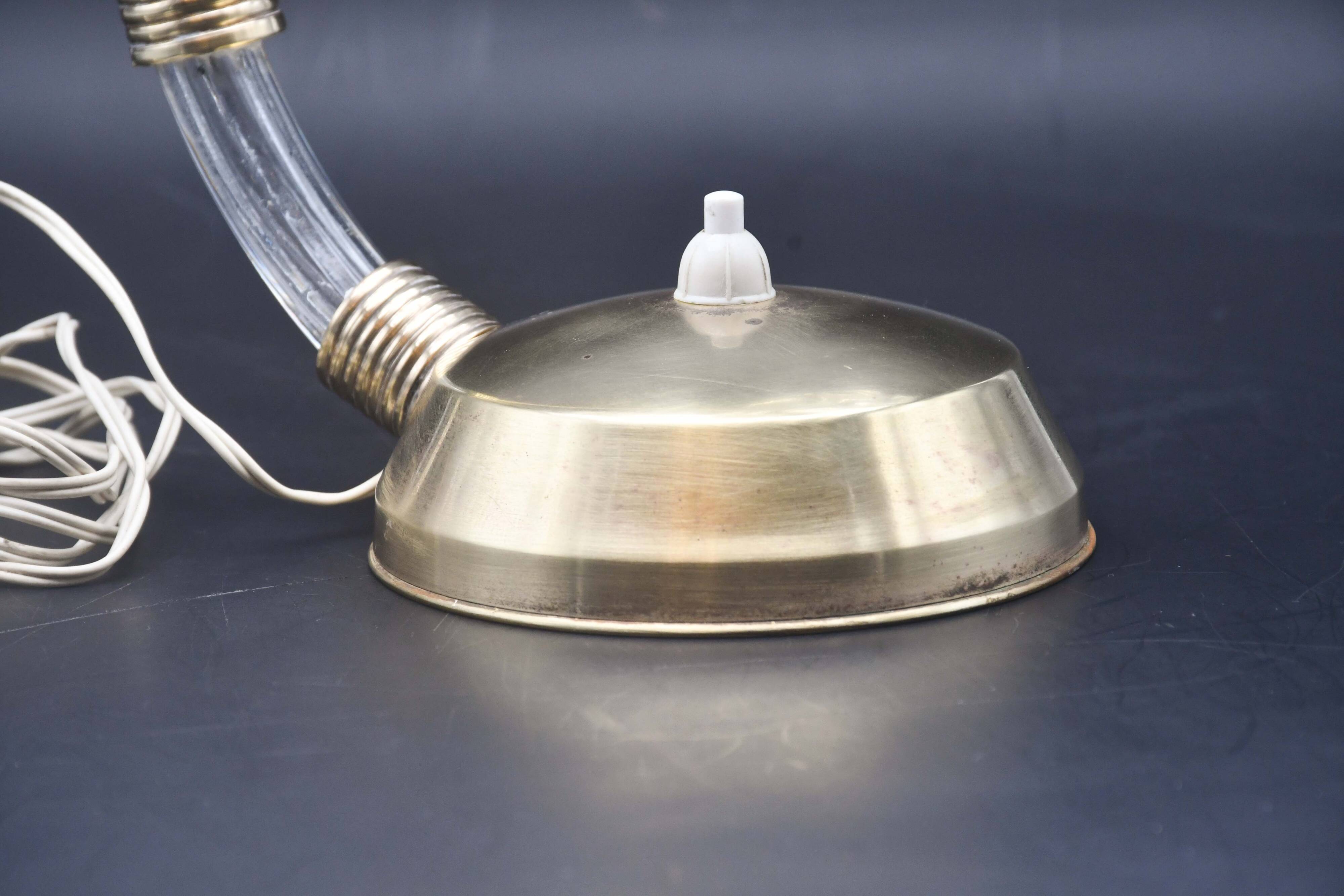 Art Decò Murano Glass Barovier e Toso Table Lamp, 1940