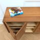 Small vintage Scandinavian teak sideboard.