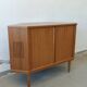 Bar d'angle placage teck