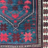 Carpet vintage Turkish Anatolia Yagcibedir done hand 104 X 182 CM
