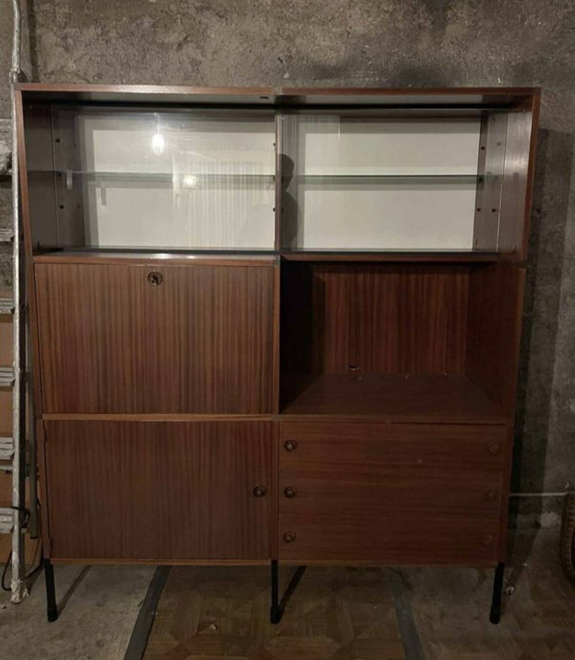 Storage furniture, secretary 1960