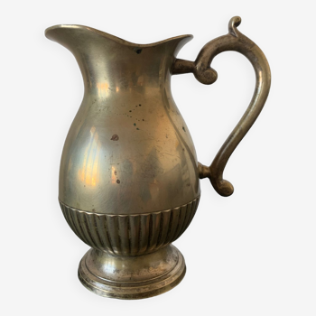 Old silver jug