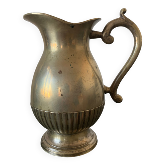 Old silver jug